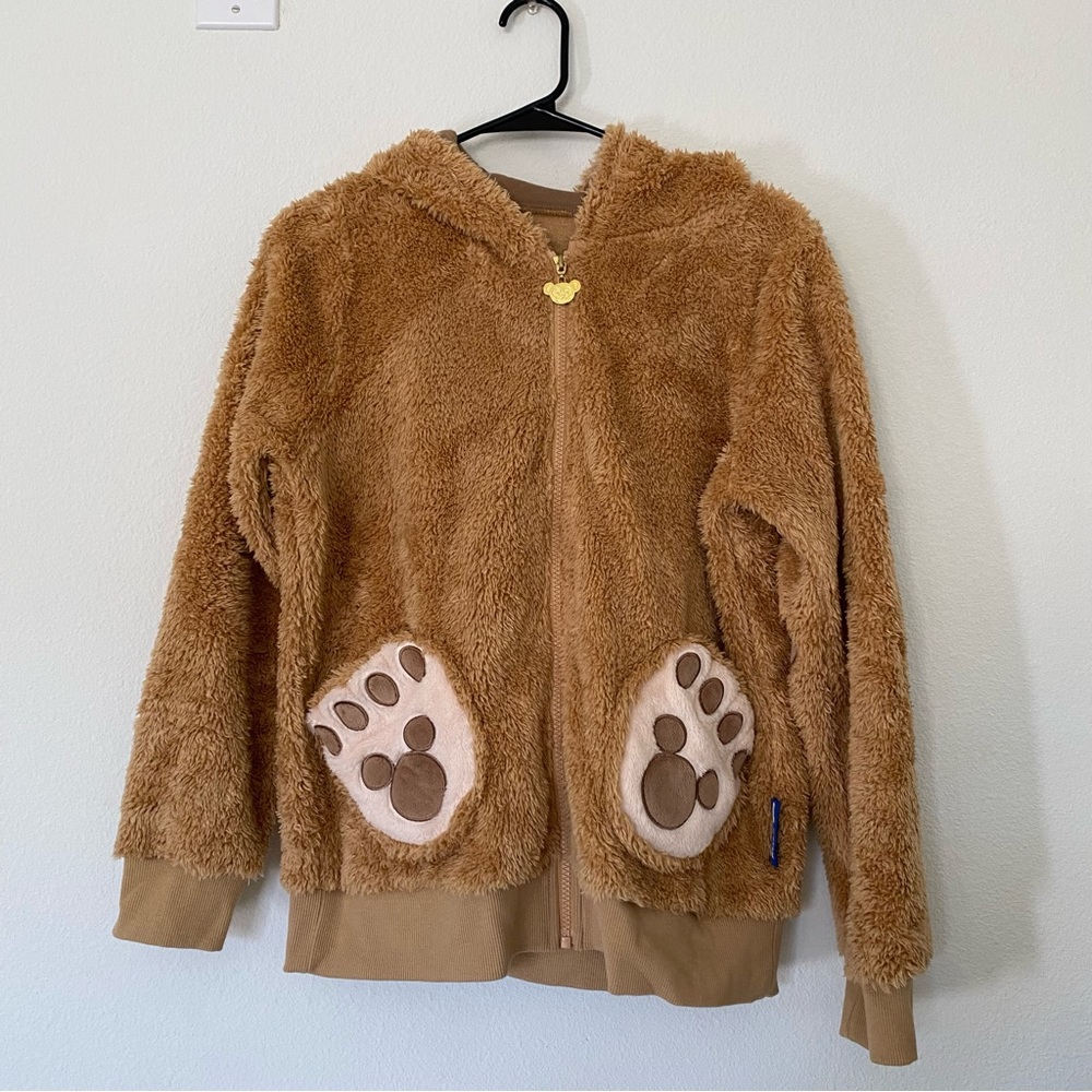Duffy Bear Zip Up Hoodie Size Medium